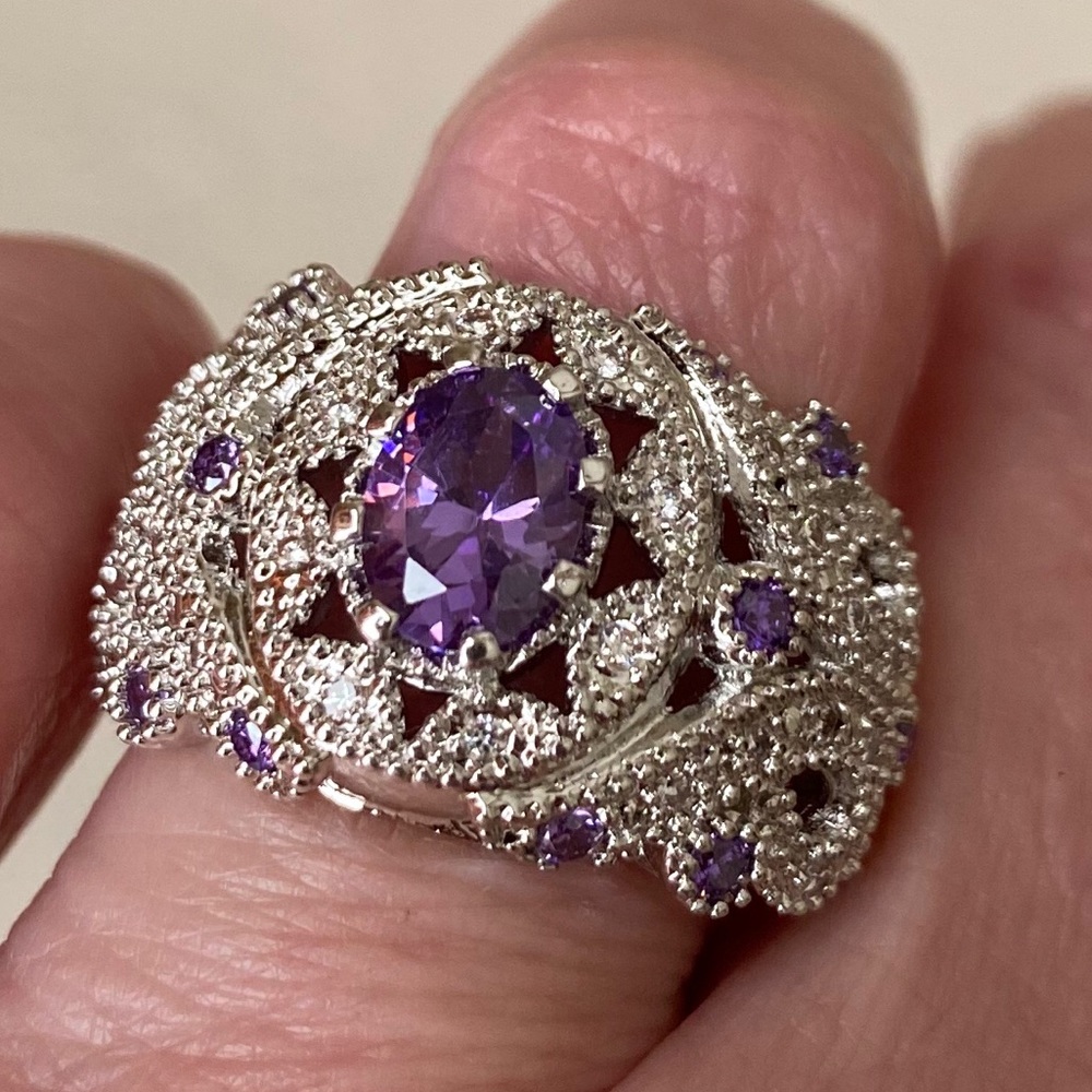 Amethyst ring